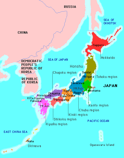 east china map